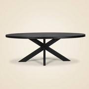 Eettafel Spider Black Base
