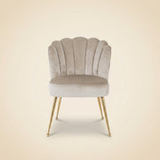 Eetkamerstoel Pippa Khaki Velvet