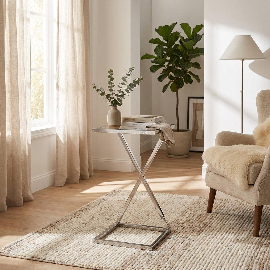 Sofa tafel Paramount silver