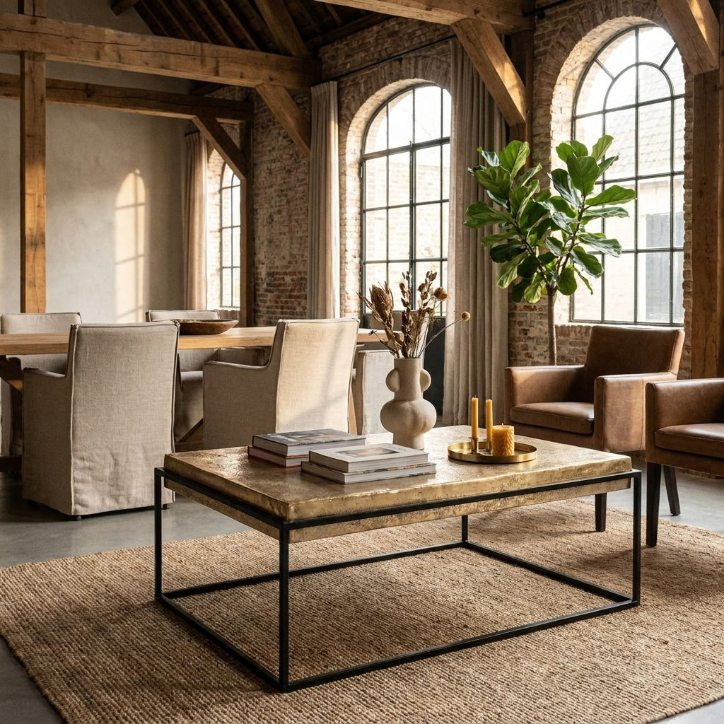 Salontafel Calloway Champagne Gold