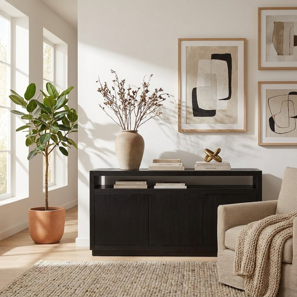 Dressoir Oakura black