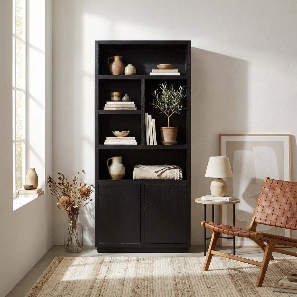 Wandkast Oakura black
