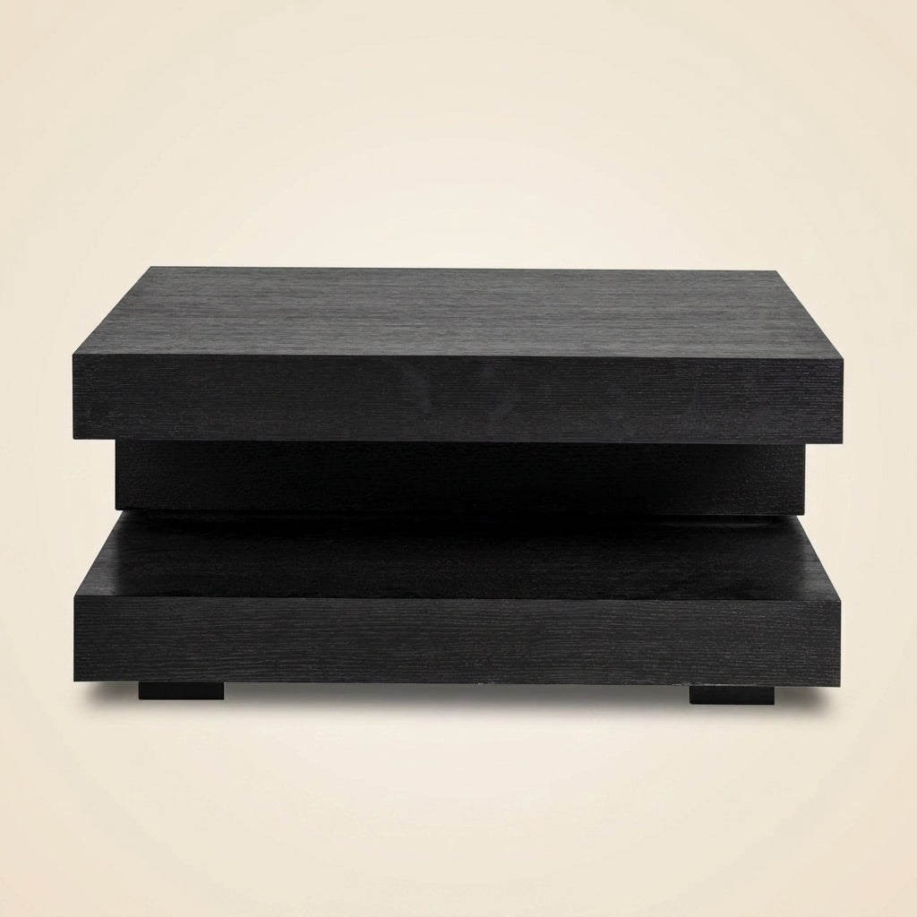 Salontafel Oakura Black 90x90