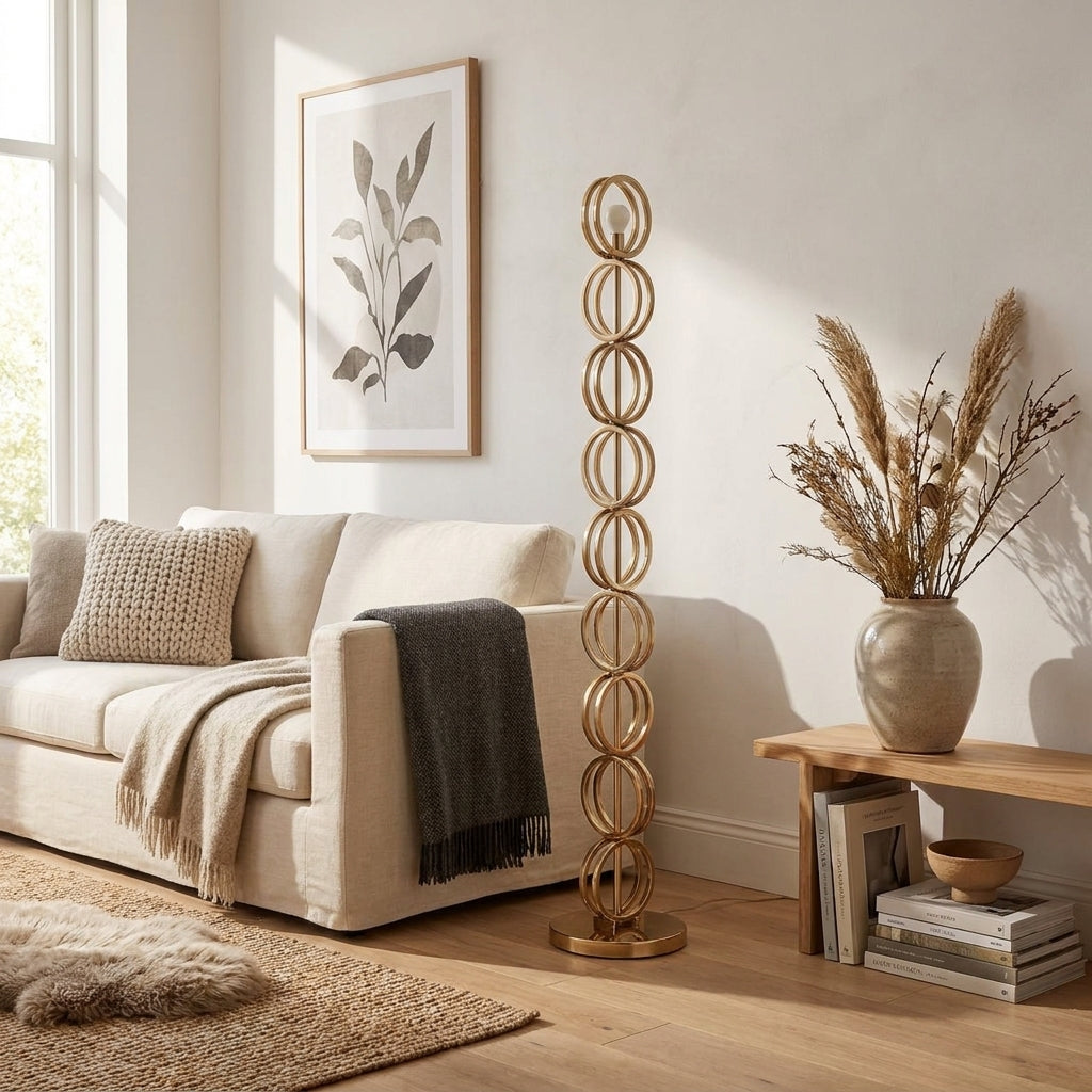 Floor lamp Adyson gold