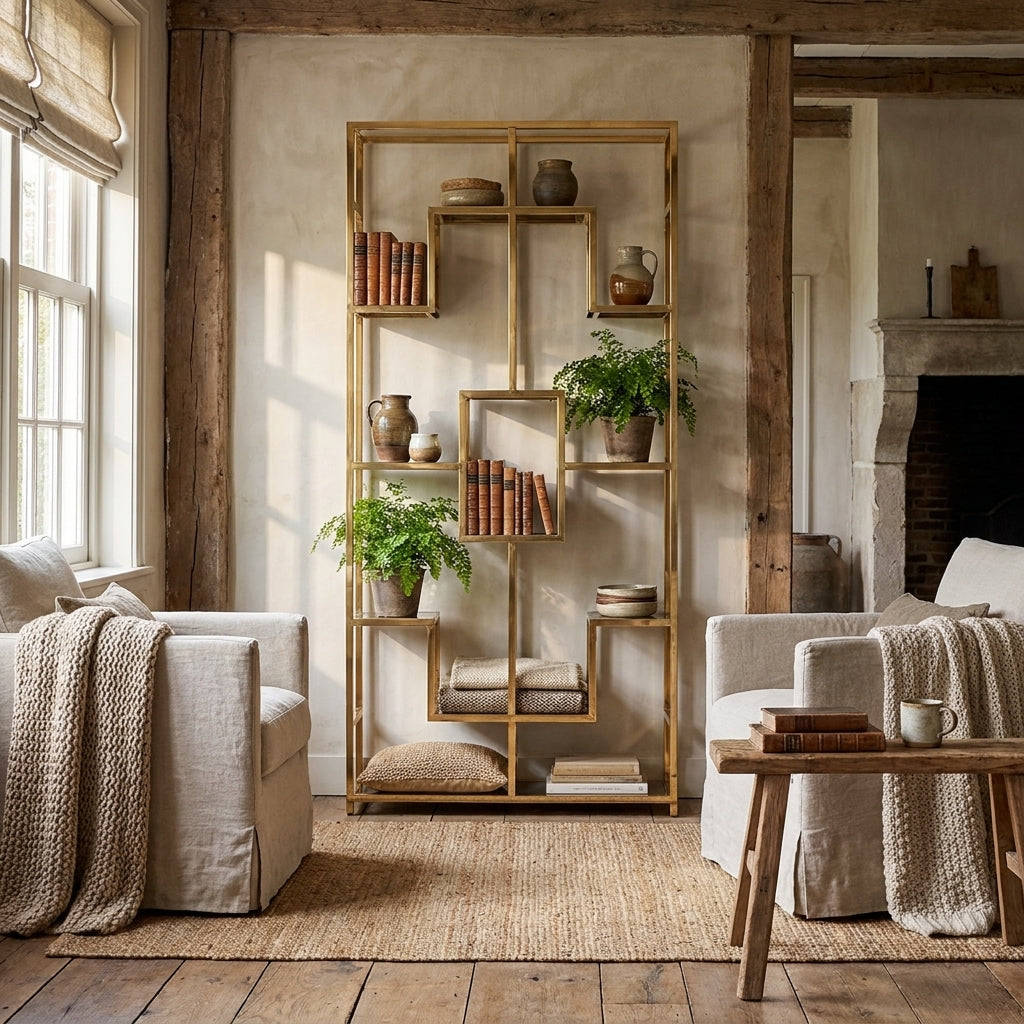 Wandkast Magnus Gold