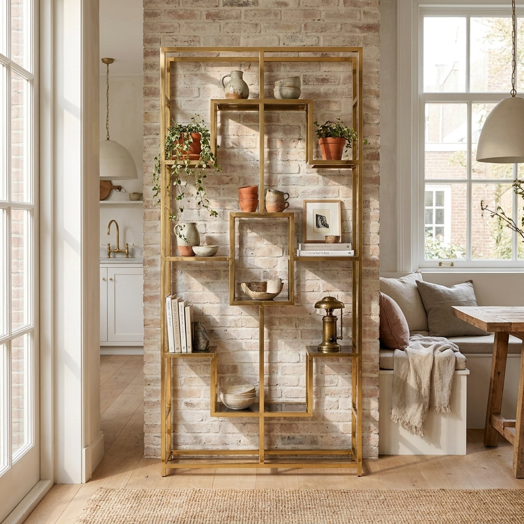 Wandkast Magnus Gold