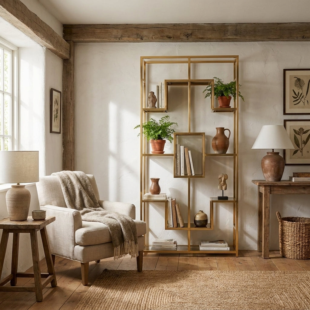 Wandkast Magnus Gold