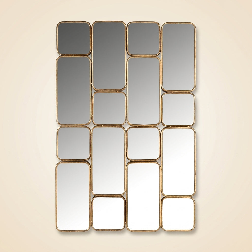 Spiegel Birche Gold