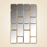 Spiegel Birche Gold