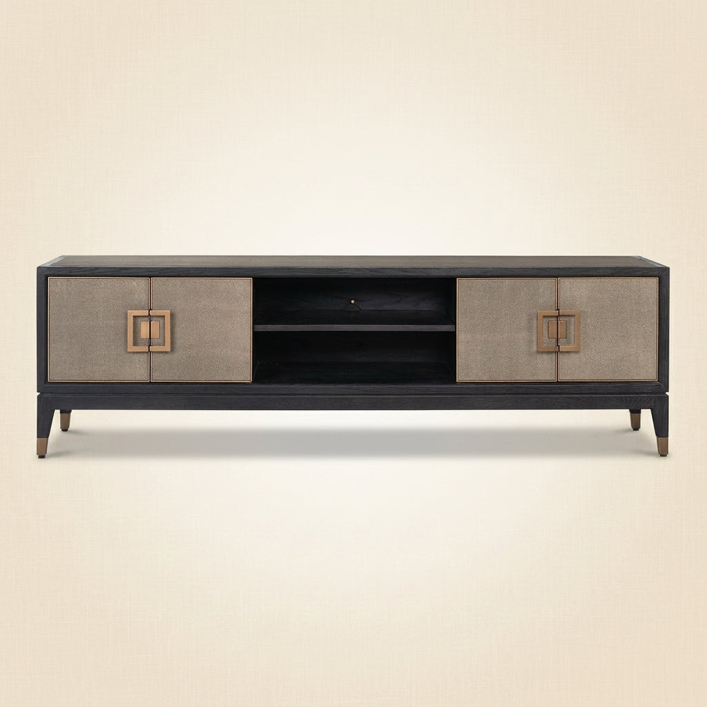 Tv-meubel Bloomville Brass Shagreen