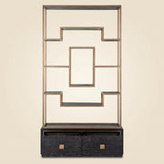 Wandkast Hunter Black Rustic