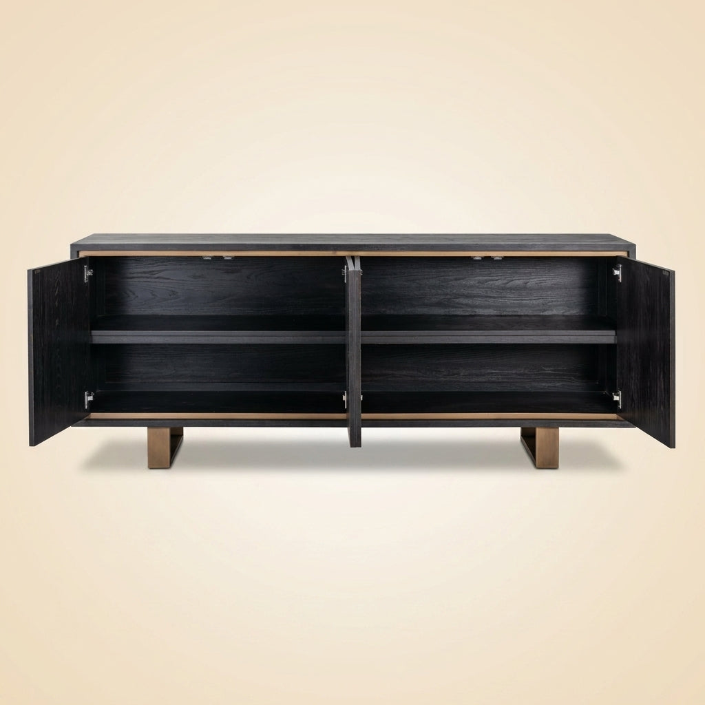 Dressoir Hunter Black Rustic