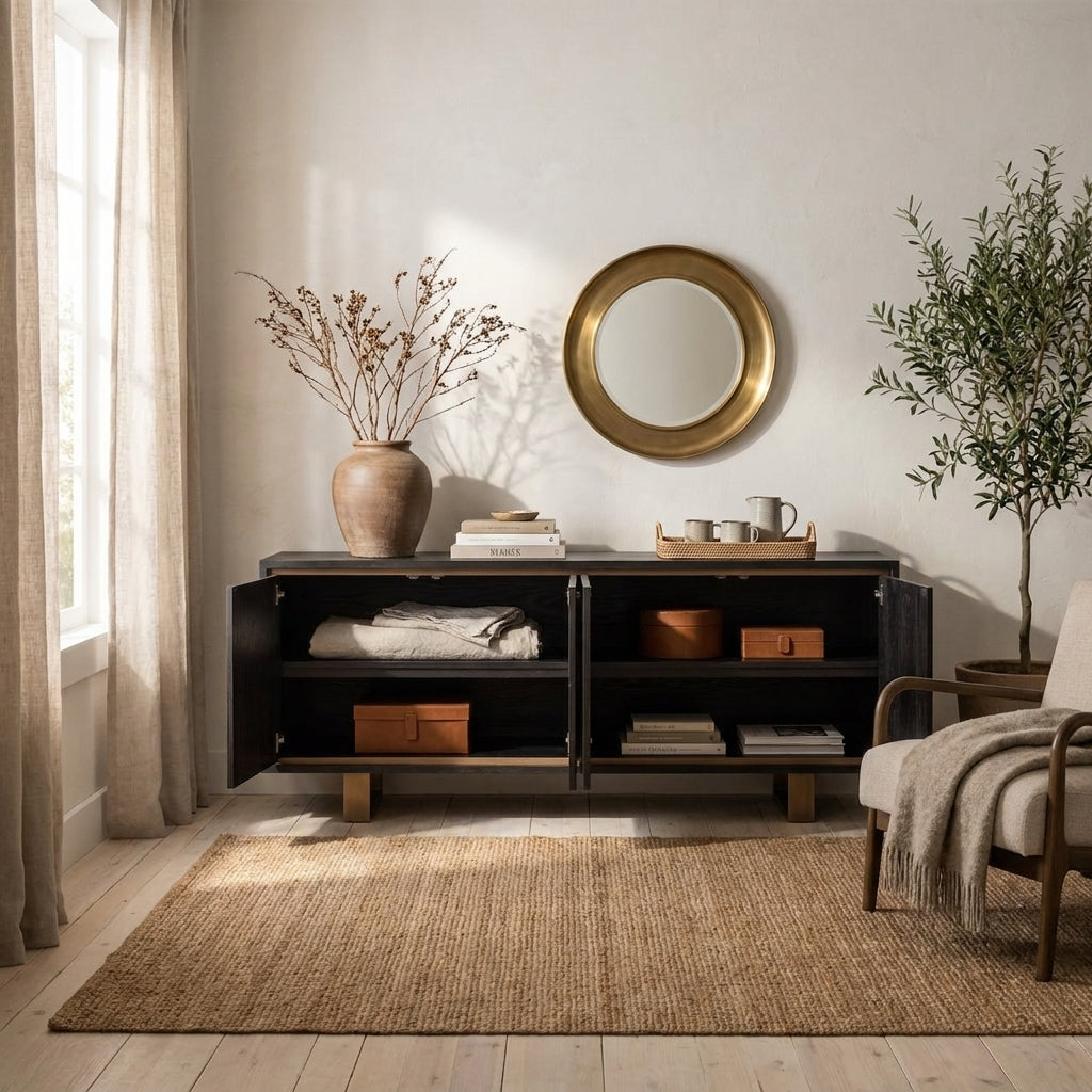 Dressoir Hunter Black Rustic