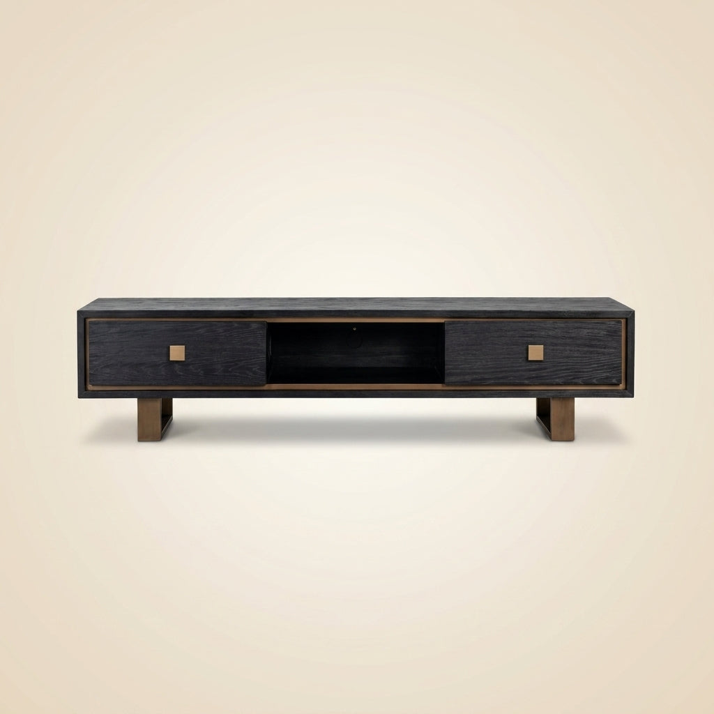 Tv-meubel Hunter Black Rustic