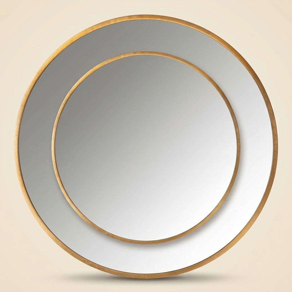 Spiegel Maevy Gold 110ø
