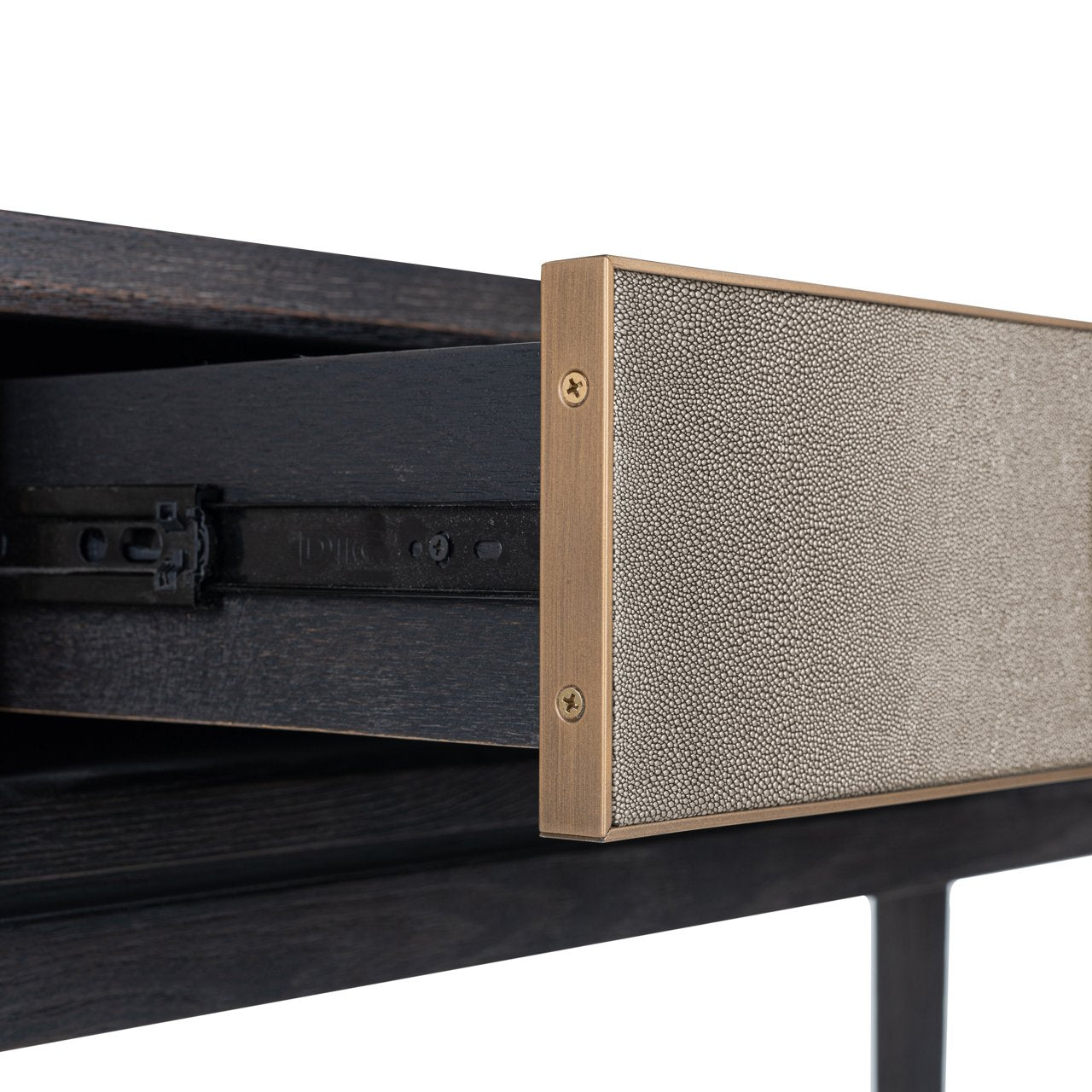 Console Bloomville Brass Shagreen