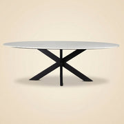 Eettafel Lexington White Oval 230