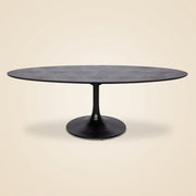 Eettafel Blax Black Oval 250