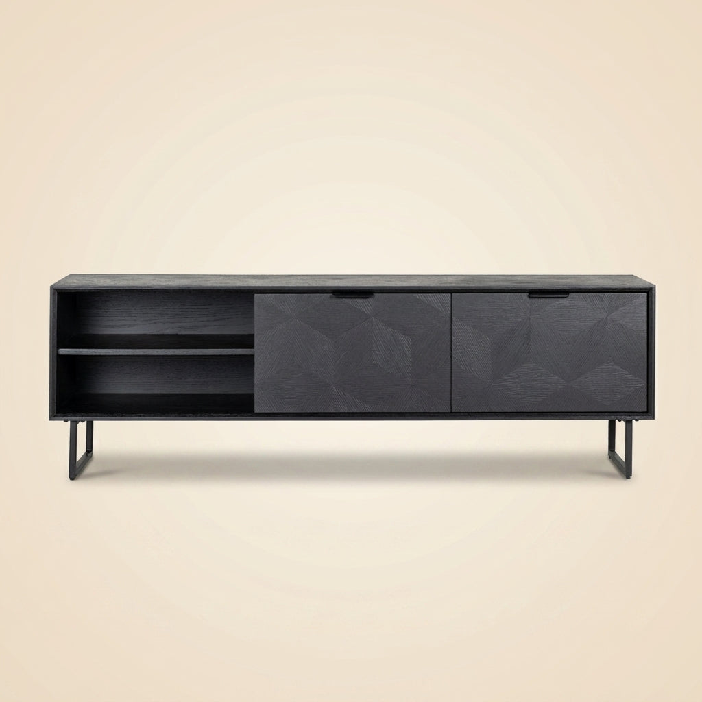 TV cabinet Blax black
