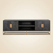 Tv-meubel Blackbone Brass Black Rustic 200