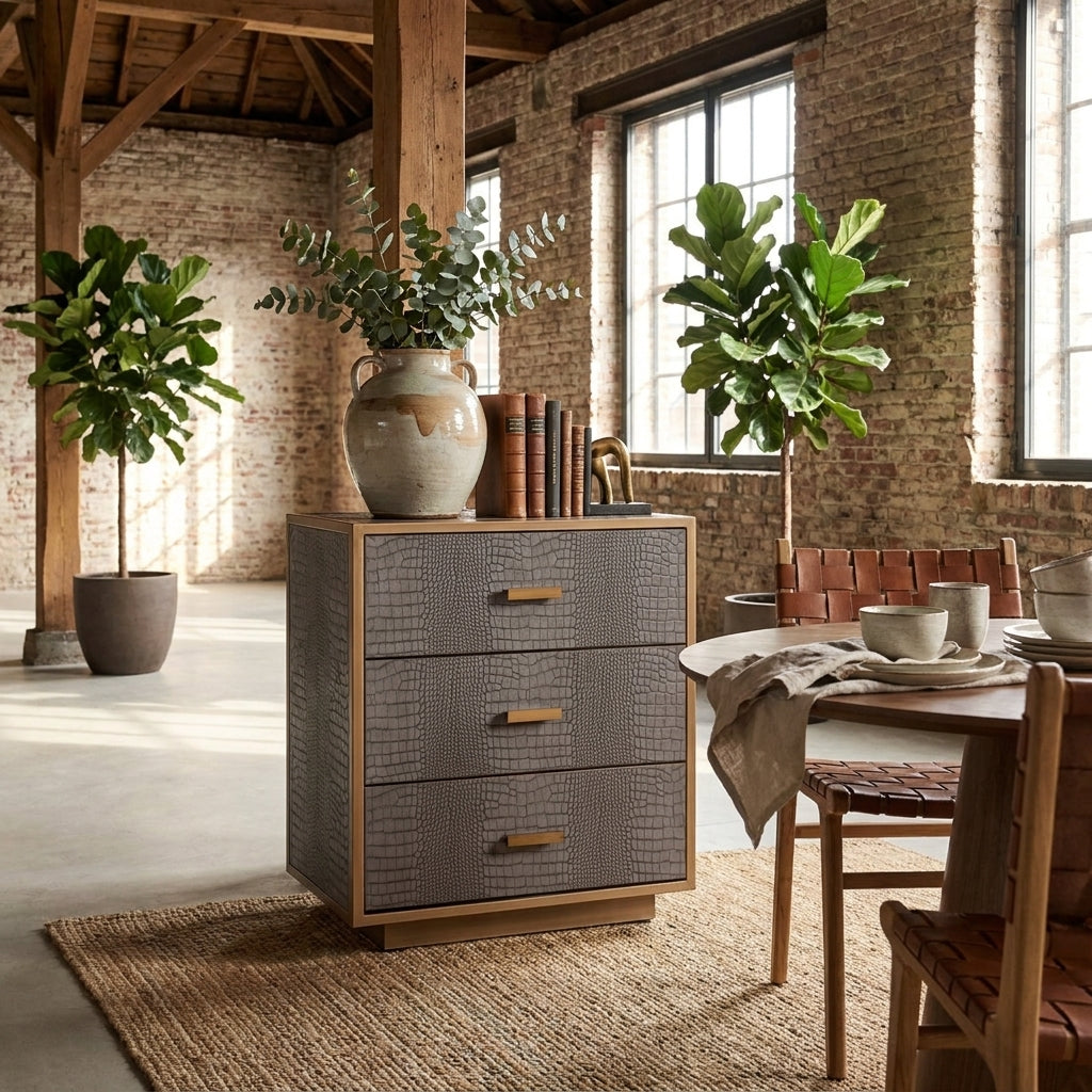 Nachtkastje Classio Brushed Gold