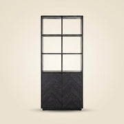 Wandkast Blackbone Brass Black Rustic