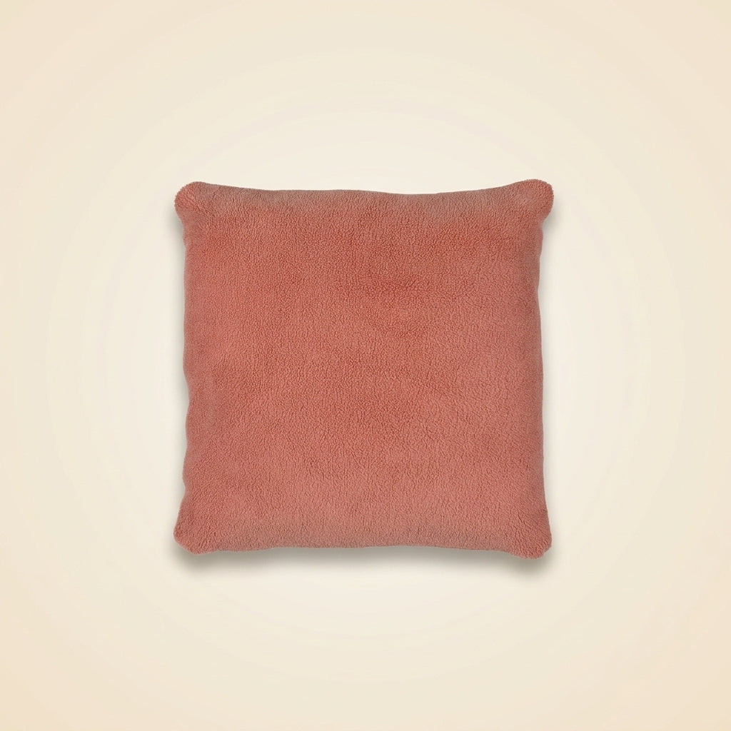 Cushion Teddy pink 50x50