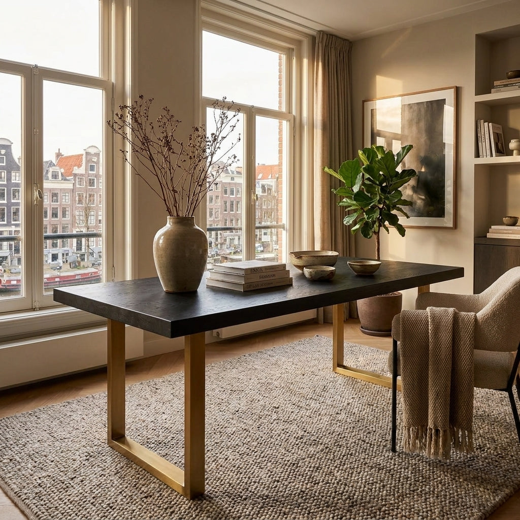 Eettafel Watson black top 230
