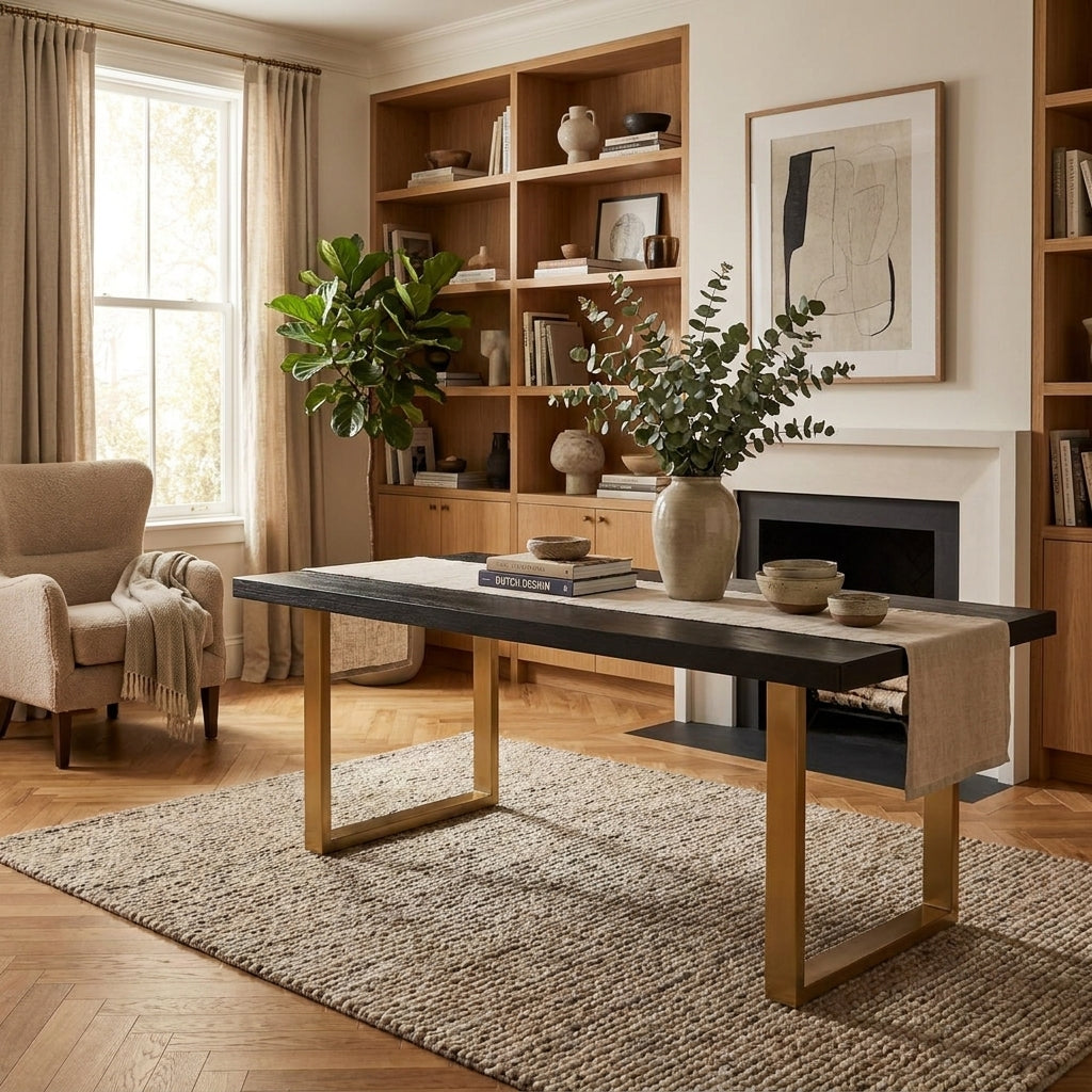 Eettafel Watson black top 230