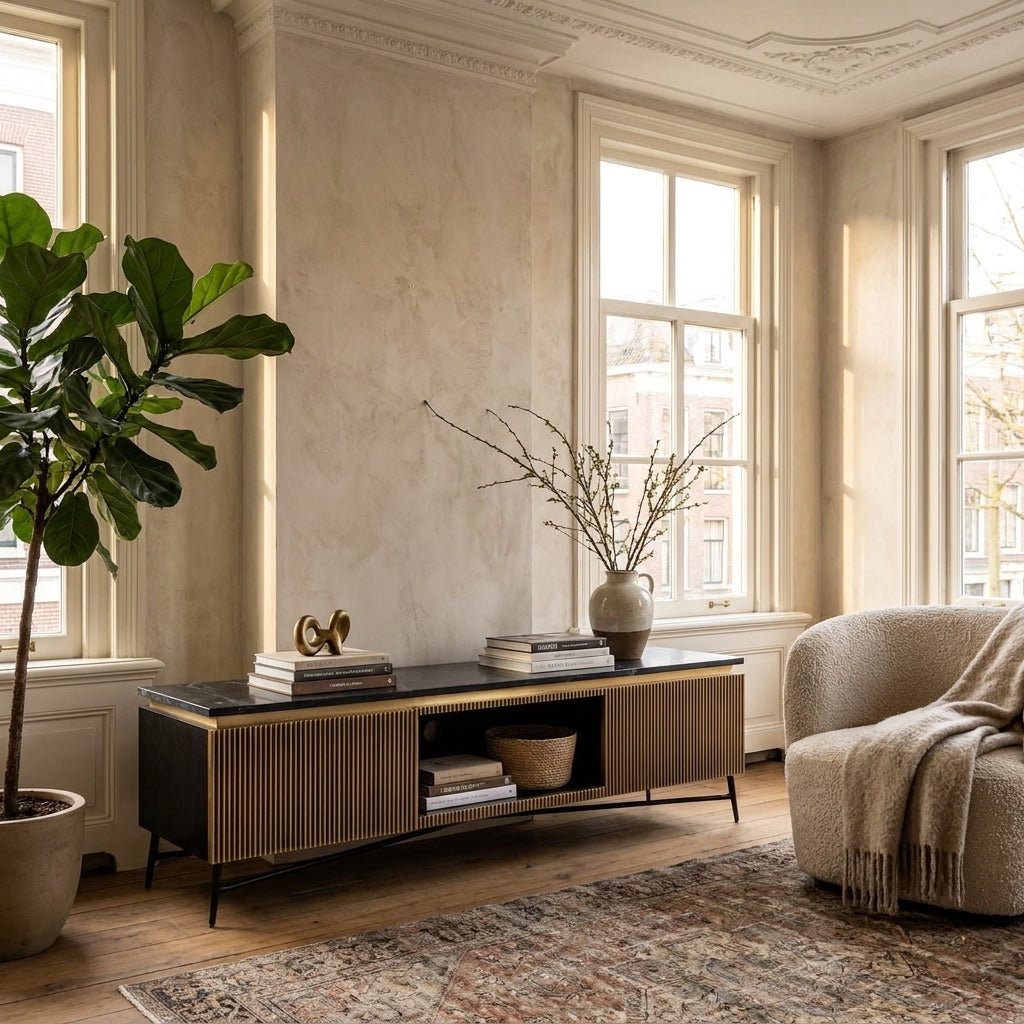 Tv-meubel Ironville Gold