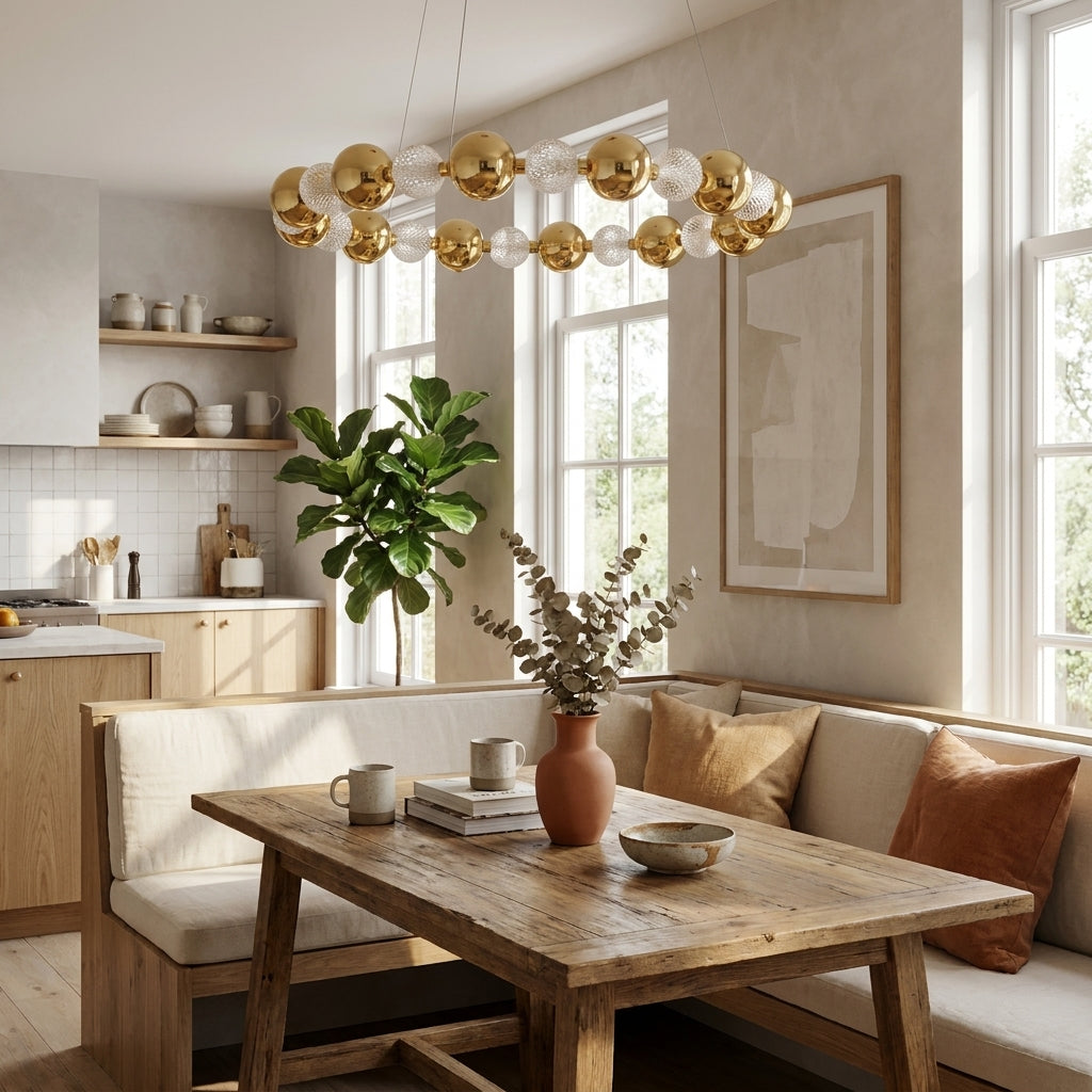 Chandelier Chanda gold