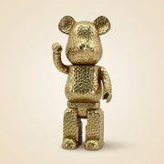 Decoratief Object Bear Gold Standing