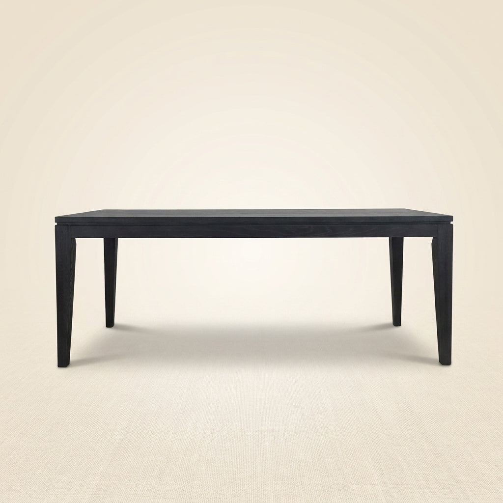 Dining table Blackbone black rustic 200