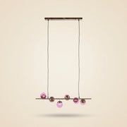 Chandelier Bente pink