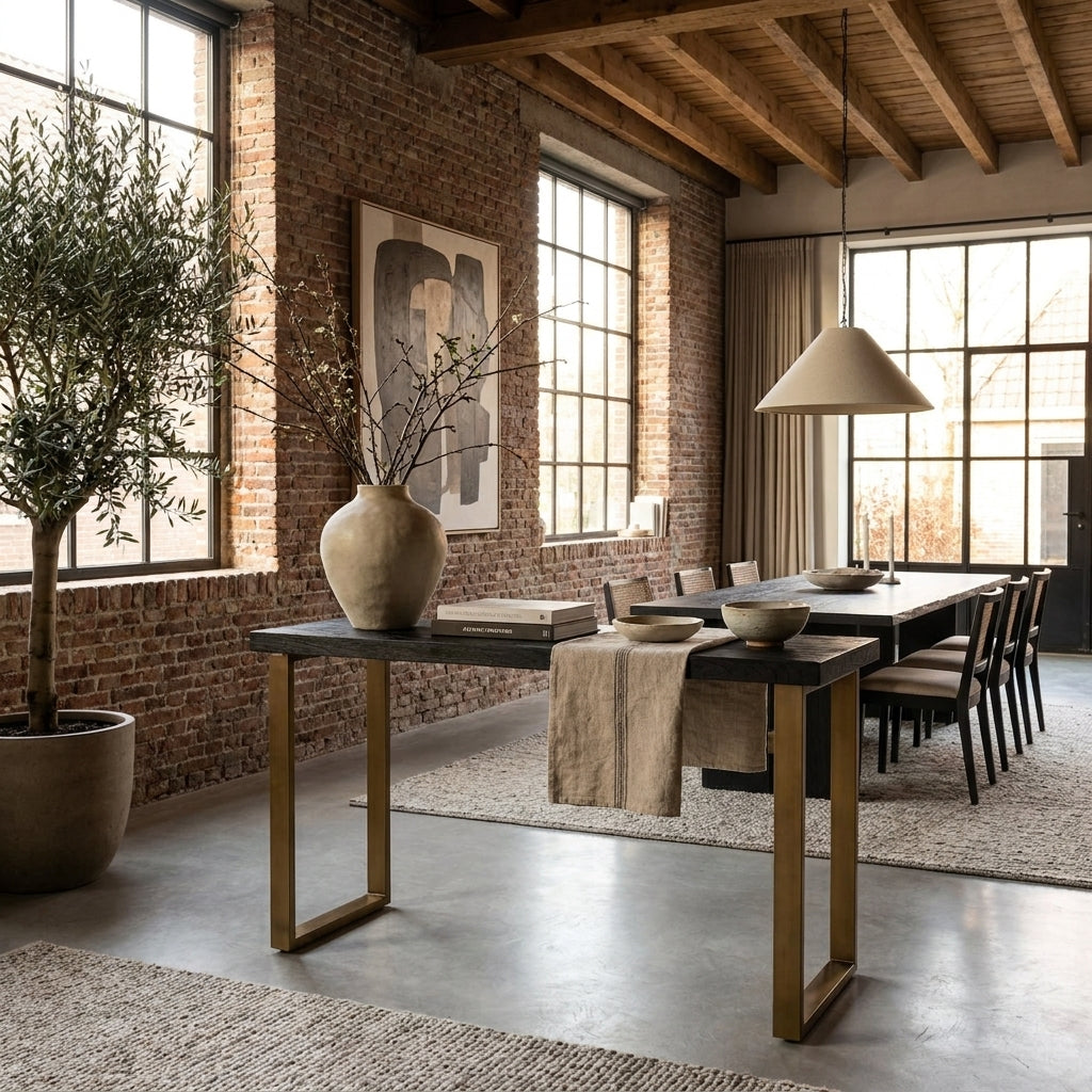 Bartafel Blackbone Brass black rustic