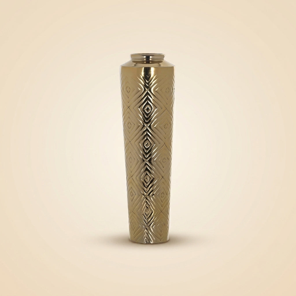Vase Dana gold small