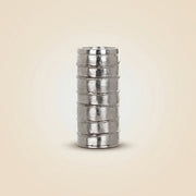 Candle holder Linde silver small