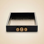 Dienblad Liv Black/gold