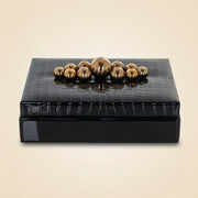 Storage box Nina black large