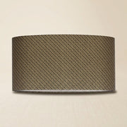 Lampshade Geo black oval