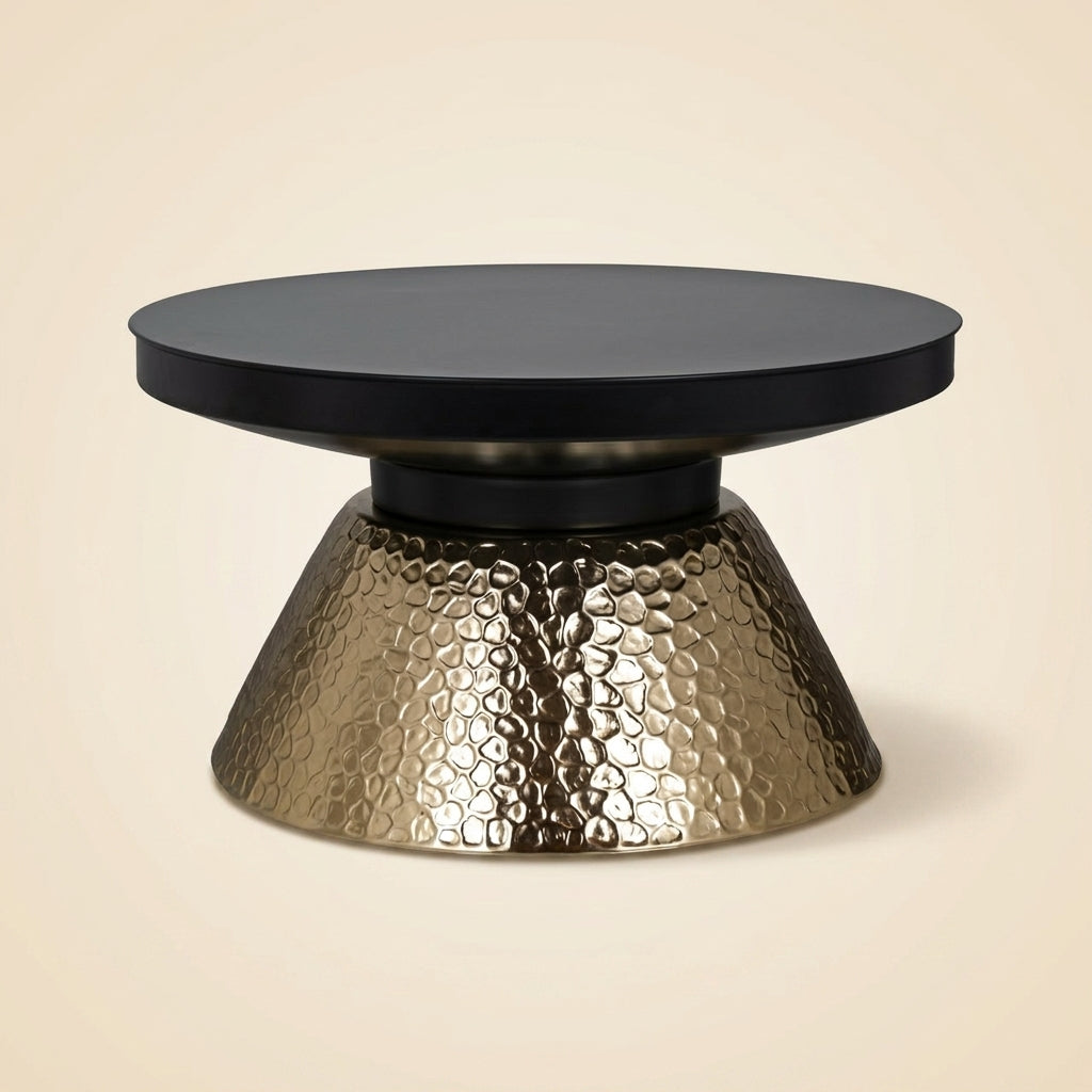 Salontafel Freddie black/gold