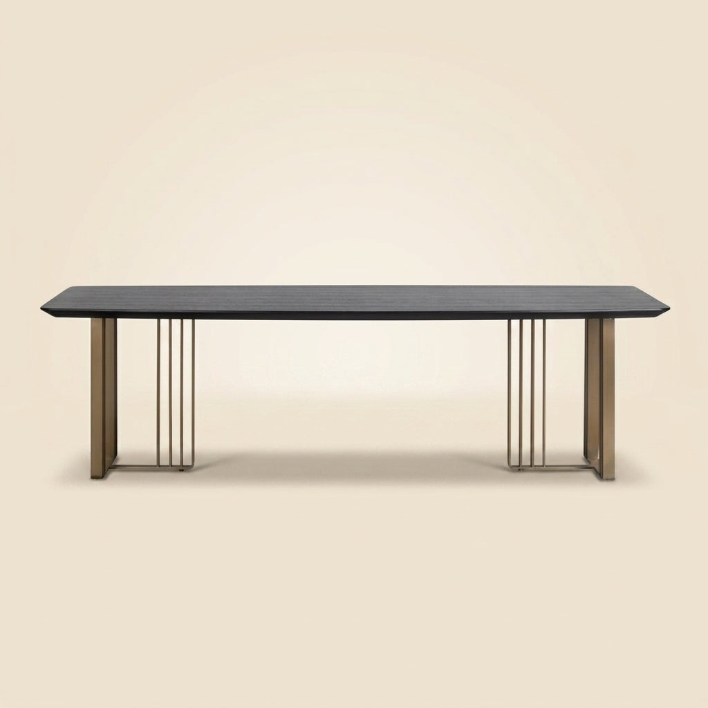 Dining table Maverick charcoal 300