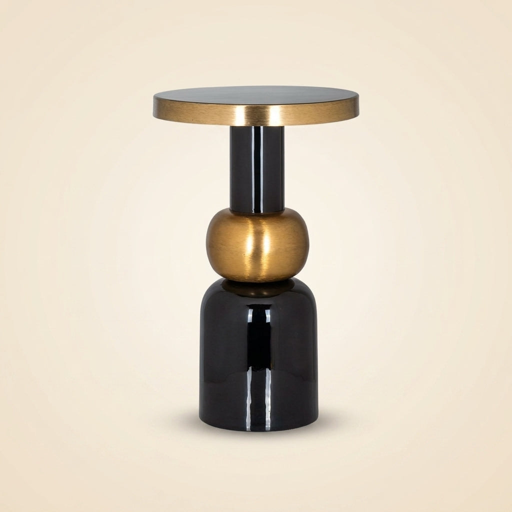 Bijzettafel Mose Black 41ø