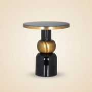 Bijzettafel Mose Black 51ø