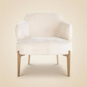 Lounge Stoel Venus White Chenille