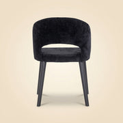 Eetkamerstoel Savoy Black Chenille