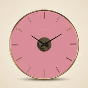 Clock Quincy pink