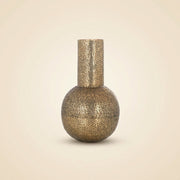 Vase Darcey brushed gold small