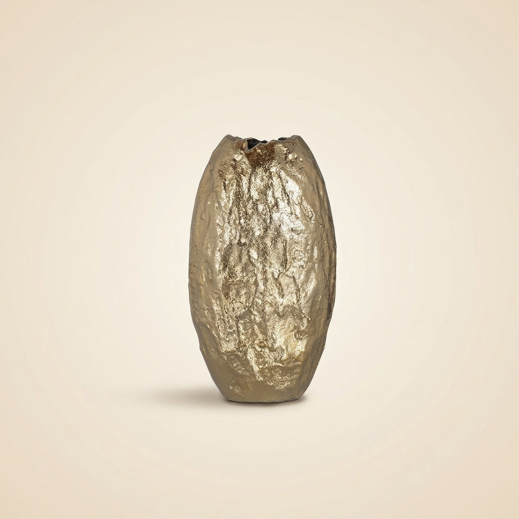 Vase Liona gold small