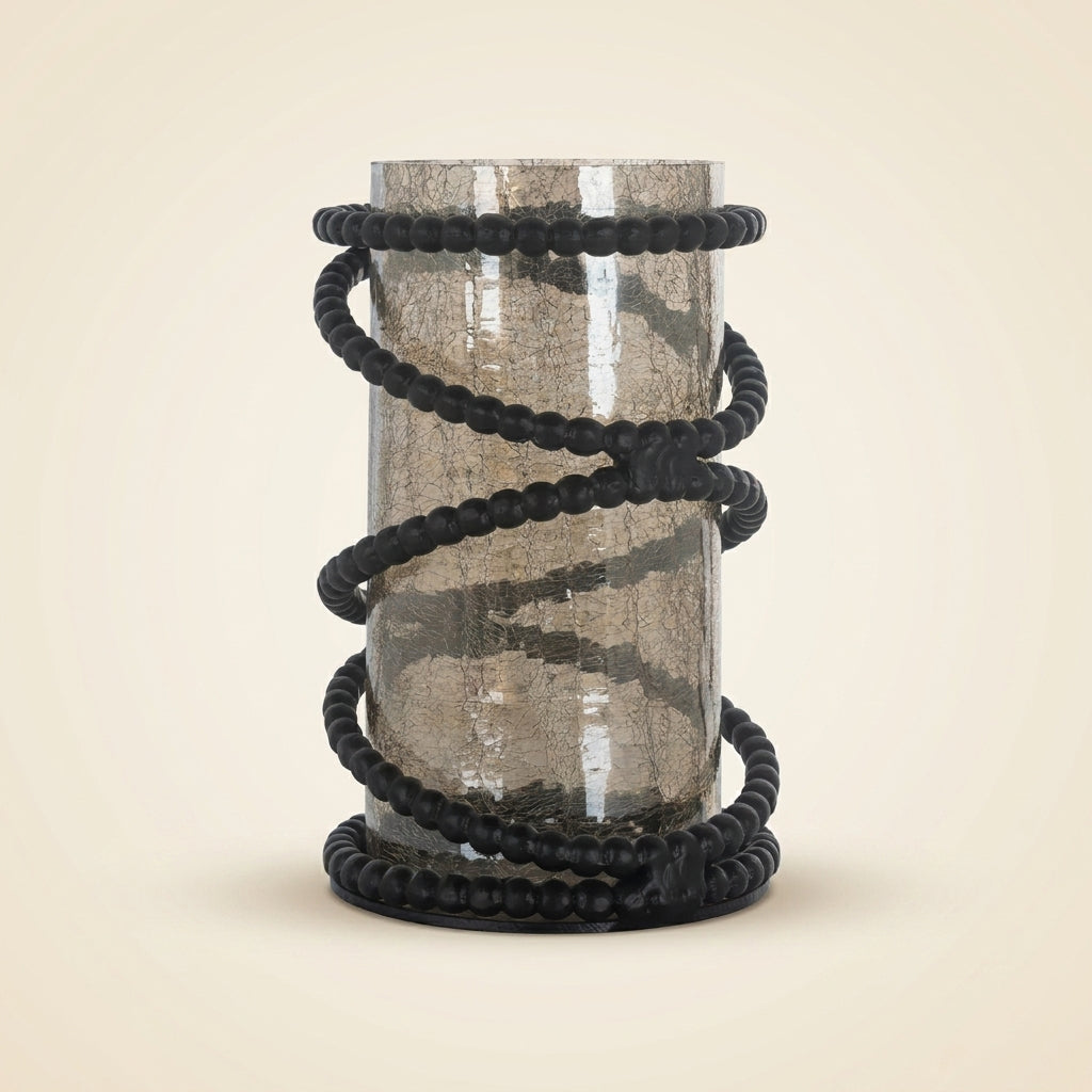 Windlicht Edison Black